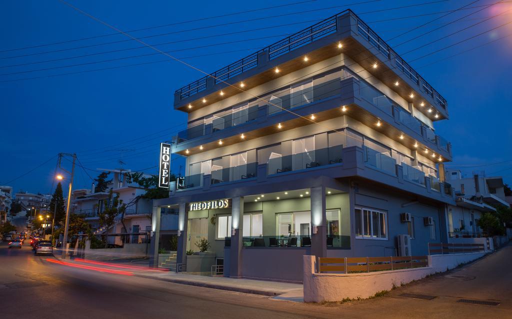 Theofilos City Hotel Chania  Bagian luar foto